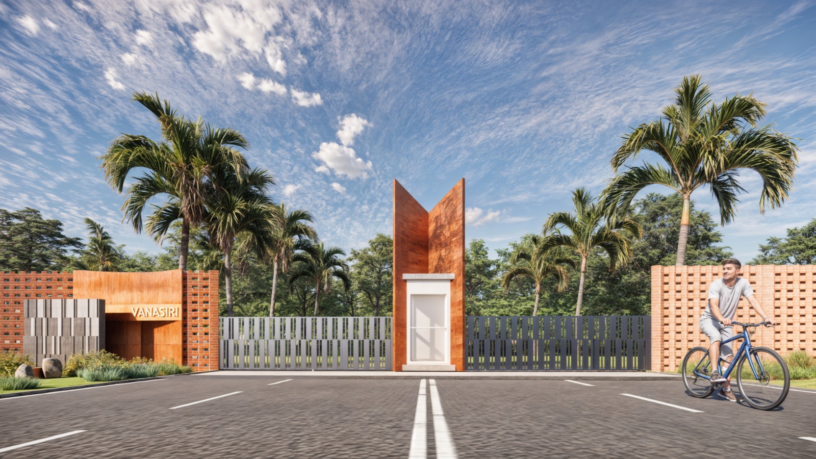 Landmark Vanasiri entrance gate